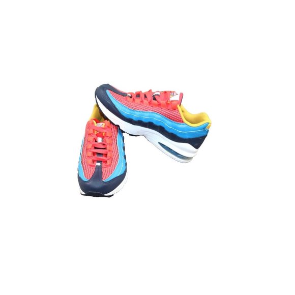 Nike Other - Nike Air Max 95 Now Boys Size 6.5Y Multicolor Athletic Shoes Sneakers AV2289-600